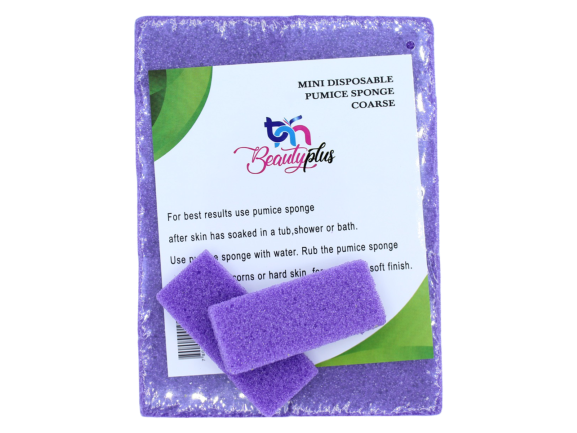 TNM Beauty Plus Mini Purple Pumice Sponge Case (400pcs)