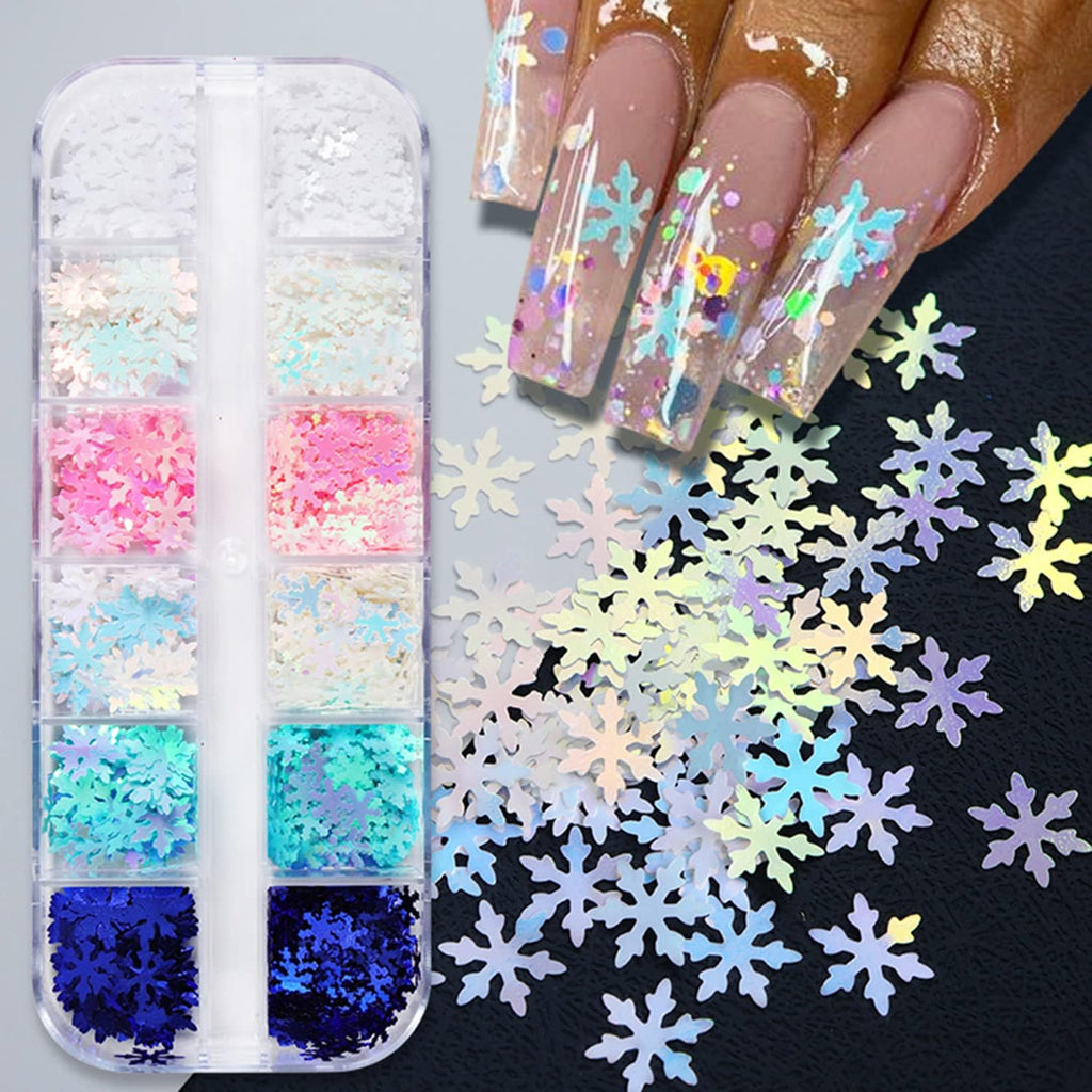 Snowflake Sequins (12pk)