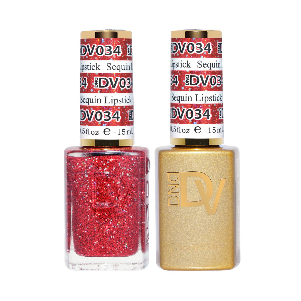 DND Diva Gel Duo 034 - Sequin Lipstick