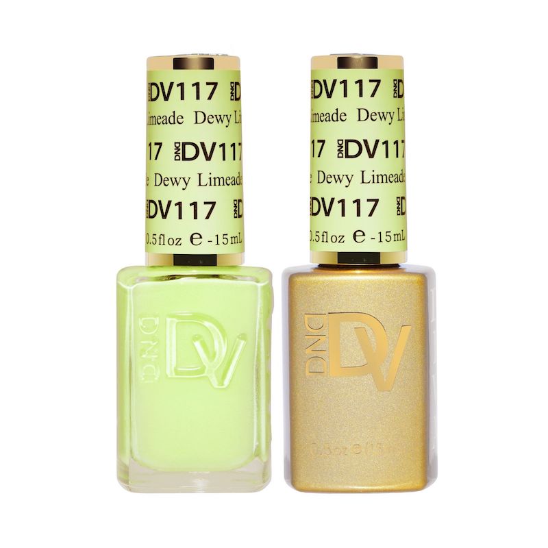 DND Diva Gel Duo 117 - Dewy Limeade