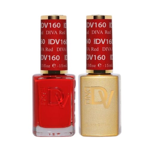 DND Diva Gel Duo 160 - DIVA Red