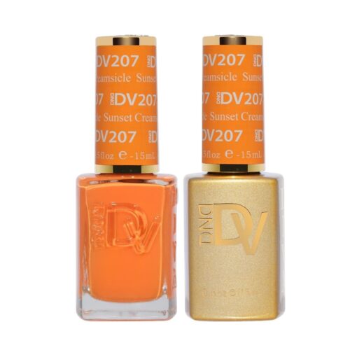 DND Diva Gel Duo 207 - Sunset Creamsicle