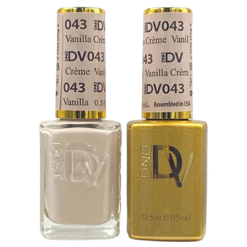 DND Diva Gel Duo 043 - Vanilla Creme