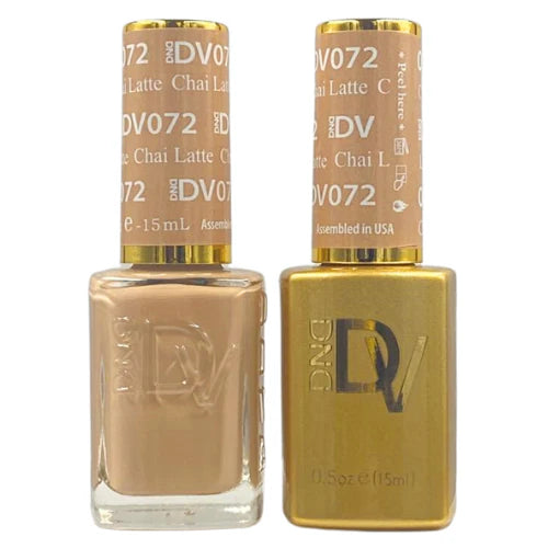 DND Diva Gel Duo 072 - Chai Latte