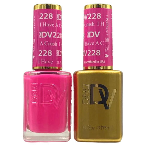 DND Diva Gel Duo 228 - I Have A Crush