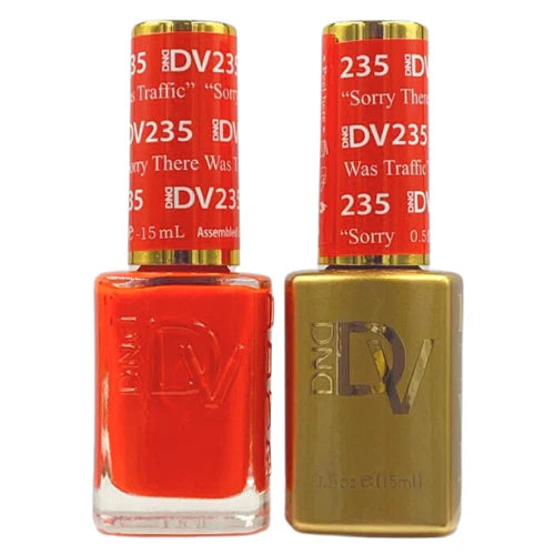 DND Diva Gel Duo 235 - "Sorry There Was Traffic"