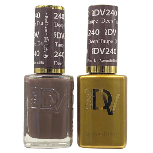 DND Diva Gel Duo 240 - Deep Taupe