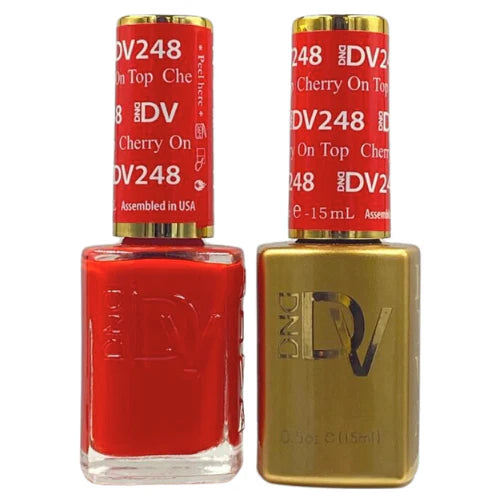 DND Diva Gel Duo 248 - Cherry On Top