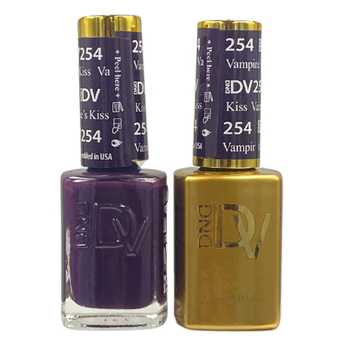 DND Diva Gel Duo 254 - Vampire's Kiss