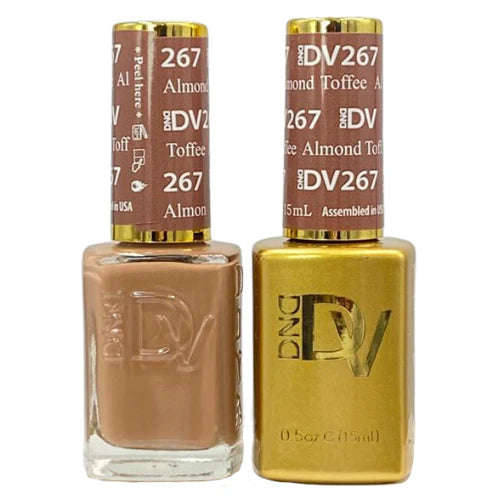 DND Diva Gel Duo 267 - Almond Toffee