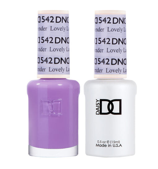 DND Gel Duo 542 - Lovely Lavender