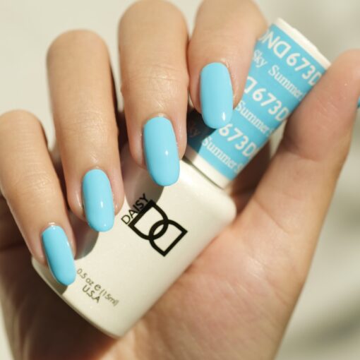 DND Gel Duo 673 - Summer Sky