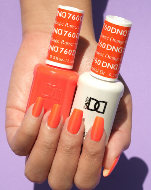 DND Gel Duo 760 - Russet Orange3
