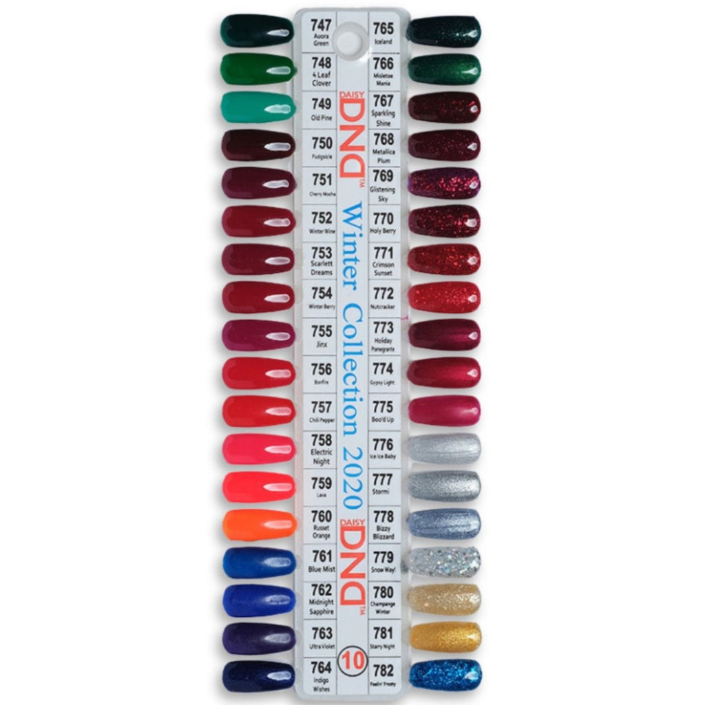 DND Gel Duo Collection Set 10 Winter