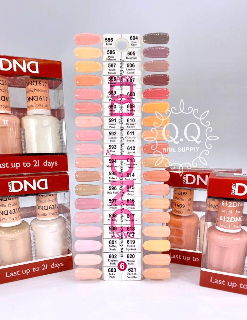 DND Gel Duo Set 6 Collection (36 Colors )