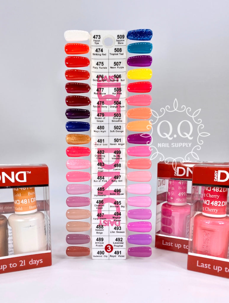 DND WHOLE GEL DUO SET 3 COLLECTION (36 COLORS)