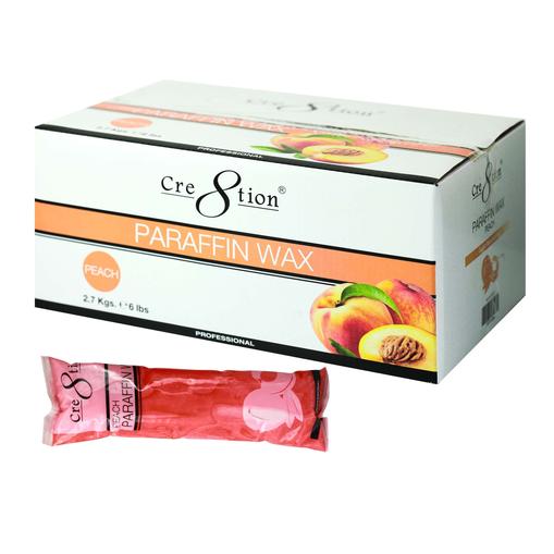 Cre8tion Paraffin Wax - Peach ( Box of 6)