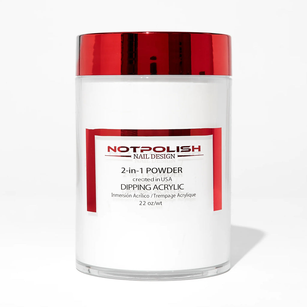 Not Polish Dip & Acrylic Powder - Clear (22oz)