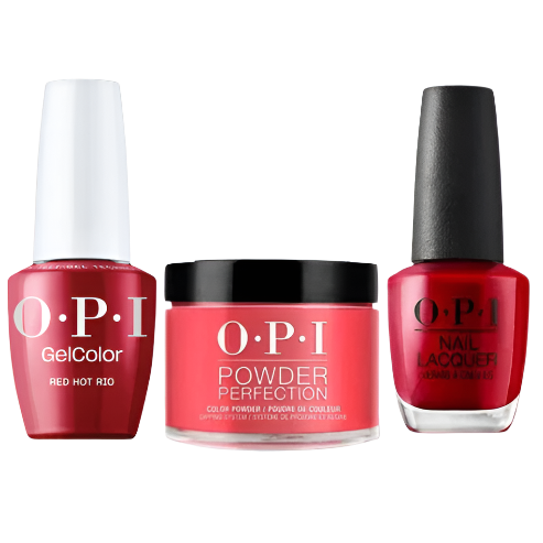 OPI Trio A70 - Red Hot Rio