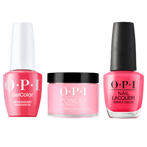 OPI Trio M23 - Strawberry Margarita