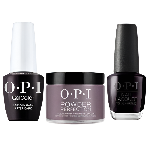 OPI Trio W42 - Lincoln Park After Dark