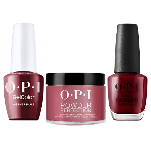 OPI Trio W64 - We the Female