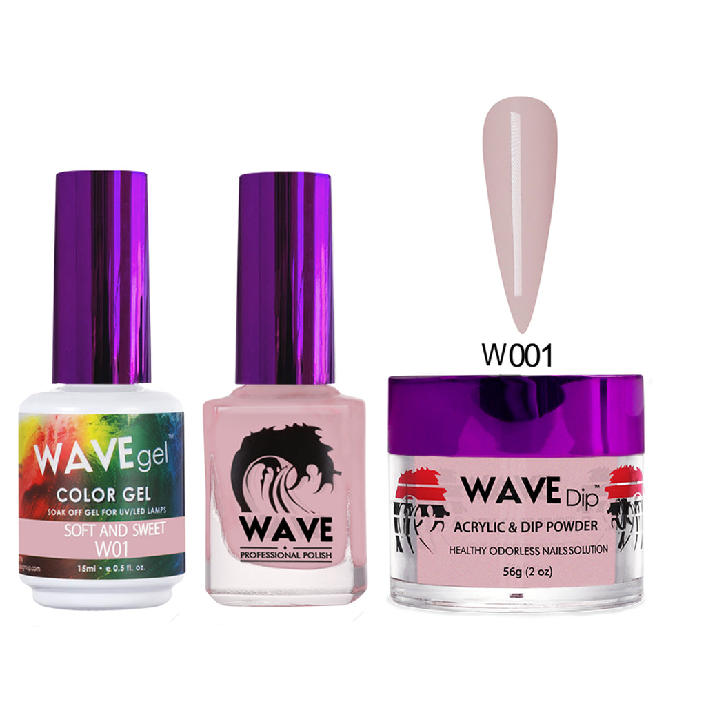 Wave Gel Simplicity Trio - #001 Soft and Sweet