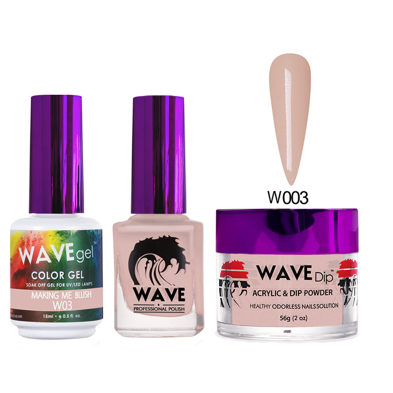 Wave Gel Simplicity Trio - #003 Making Me Blush