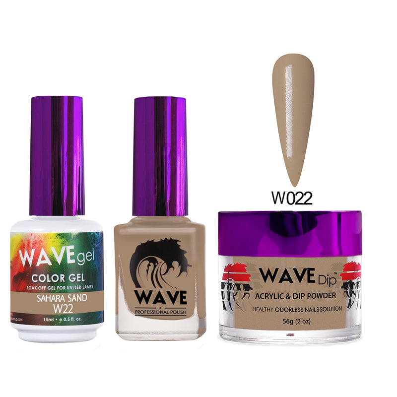 Wave Gel Simplicity Trio - #022 Sahara Sand