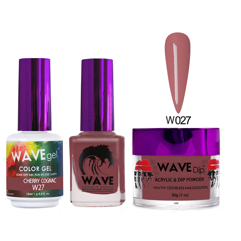 Wave Gel Simplicity Trio - #027 Cherry Cognac