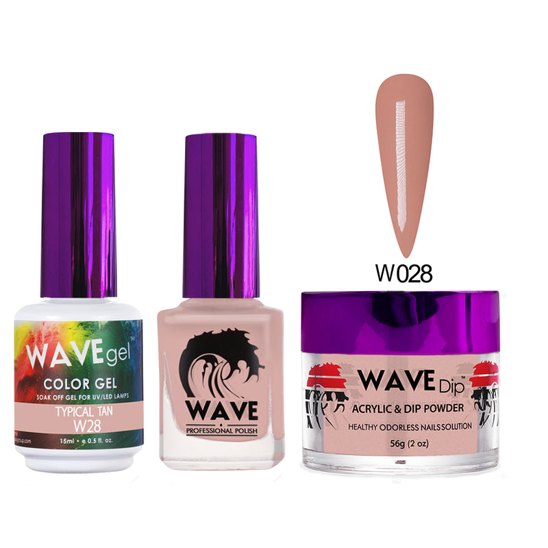 Wave Gel Simplicity Trio - #028 Typically Tan