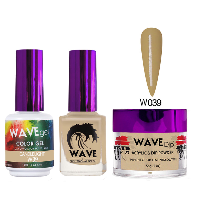 Wave Gel Simplicity Trio - #039 Candlelight