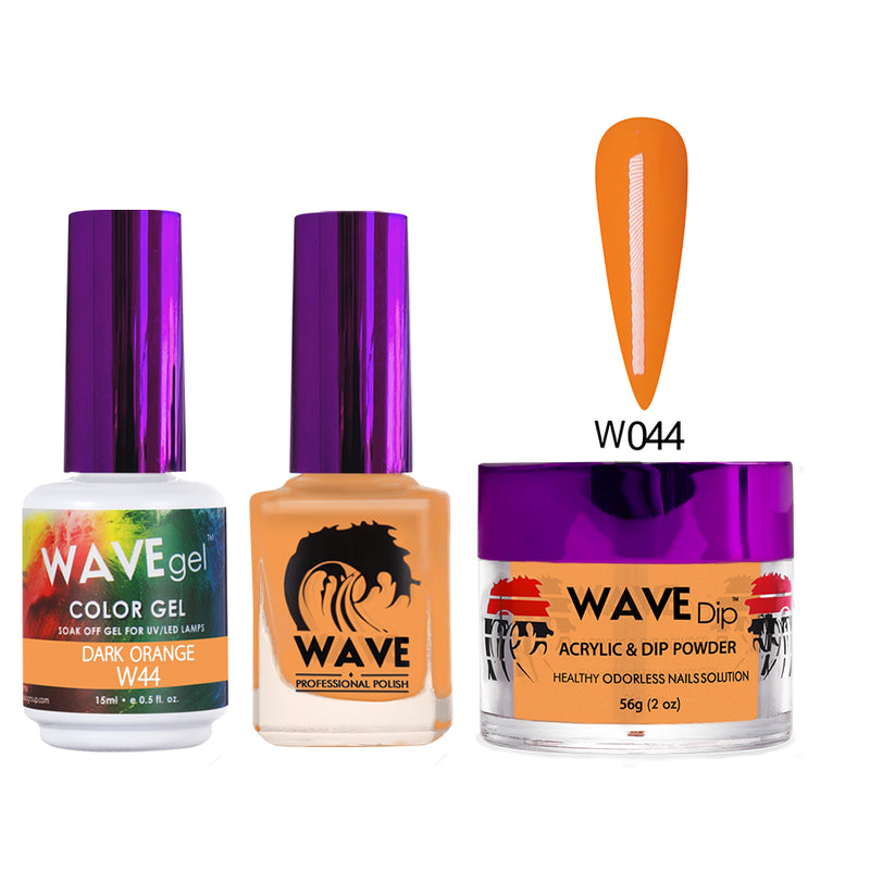 Wave Gel Simplicity Trio - #044 Dark Orange