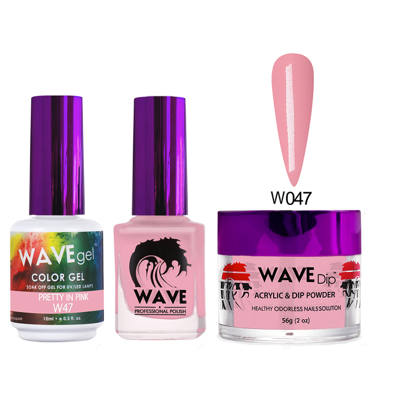 Wave Gel Simplicity Trio - #047 Pretty in Pink