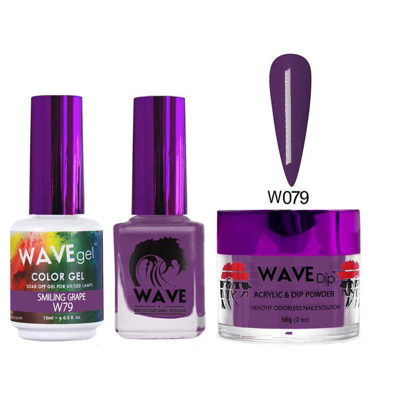 Wave Gel Simplicity Trio - #079 Smiling Grape