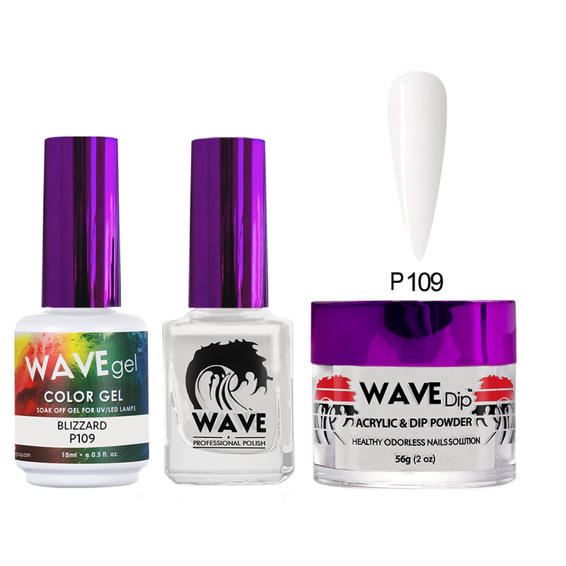 Wave Gel Simplicity Trio - #109 Blizzard (Super White)