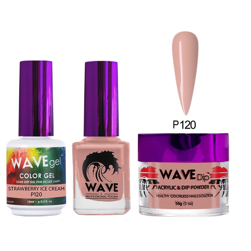 Wave Gel Simplicity Trio - #120 Strawberry Ice Cream