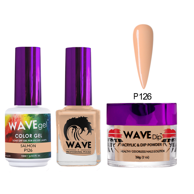 Wave Gel Simplicity Trio - #126 Salmon