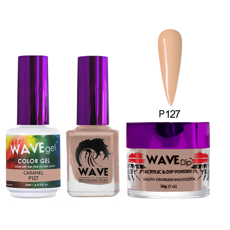 Wave Gel Simplicity Trio - #127 Caramel