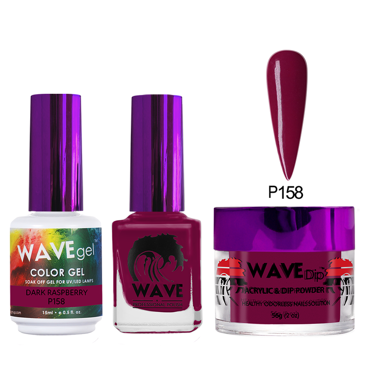 Wave Gel Simplicity Trio - #158 Dark Rasberry