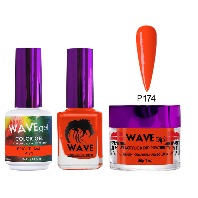 Wave Gel Simplicity Trio - #174 Bright Lava