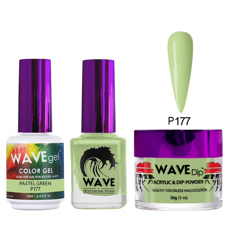 Wave Gel Simplicity Trio - #177 Pastel Green