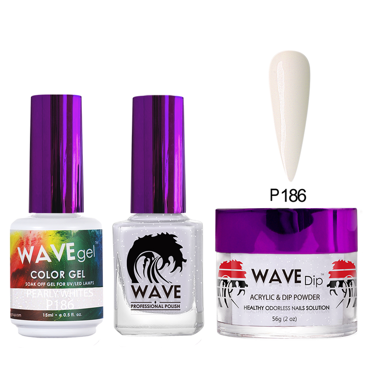 Wave Gel Simplicity Trio - #186 Pearly Whites