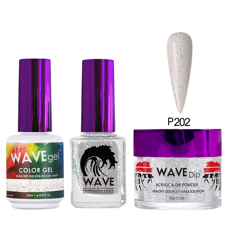 Wave Gel Simplicity Trio - #202 Flashing Blue Lights