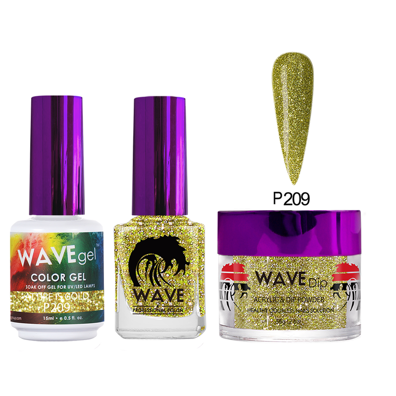 Wave Gel Simplicity Trio - #209 Attire Is Gold