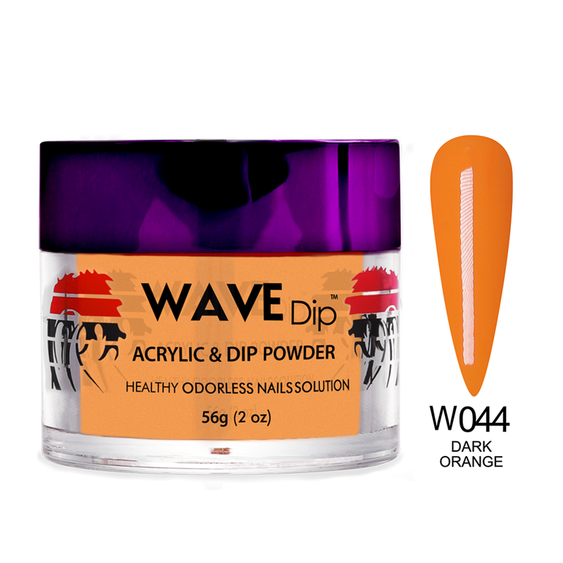 Wave Dip/Acrylic Powder - 044 Dark Orange