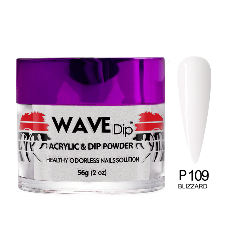 Wave Dip/Acrylic Powder - 109 Blizzard