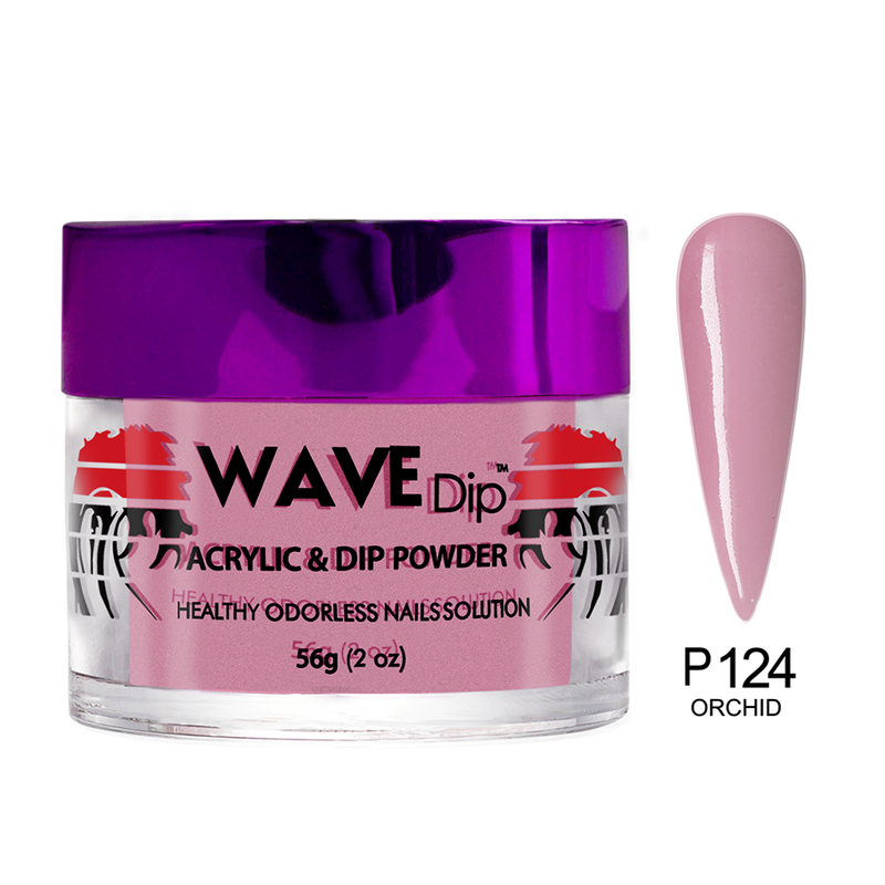 Wave Dip/Acrylic Powder - 124 Orchid