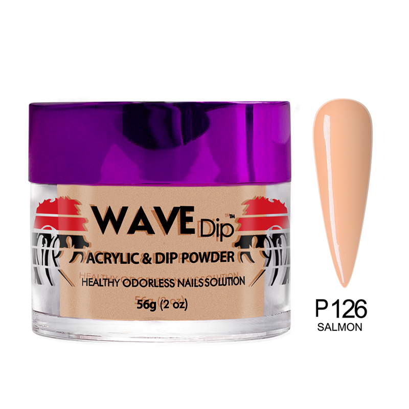 Wave Dip/Acrylic Powder - 126 Salmon