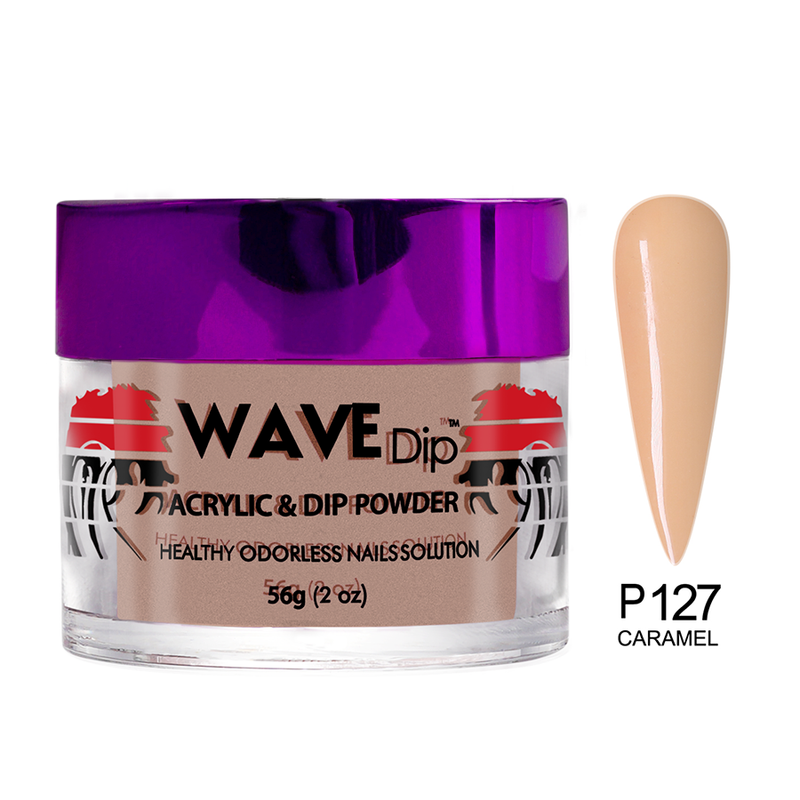 Wave Dip/Acrylic Powder - 127 Caramel